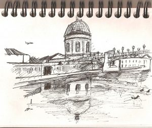 croquis de voyage toulouse 2