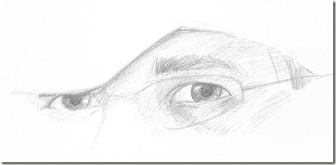 dessin correction yeux roy