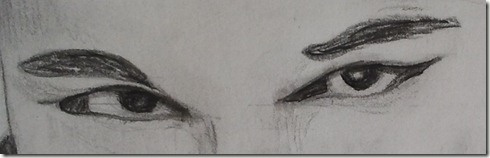 correction dessin lili yeux