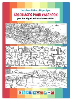 guide du coloriage pour facebook