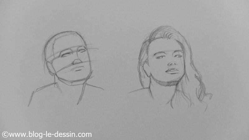 10 règles d'or pour bien dessiner les visages