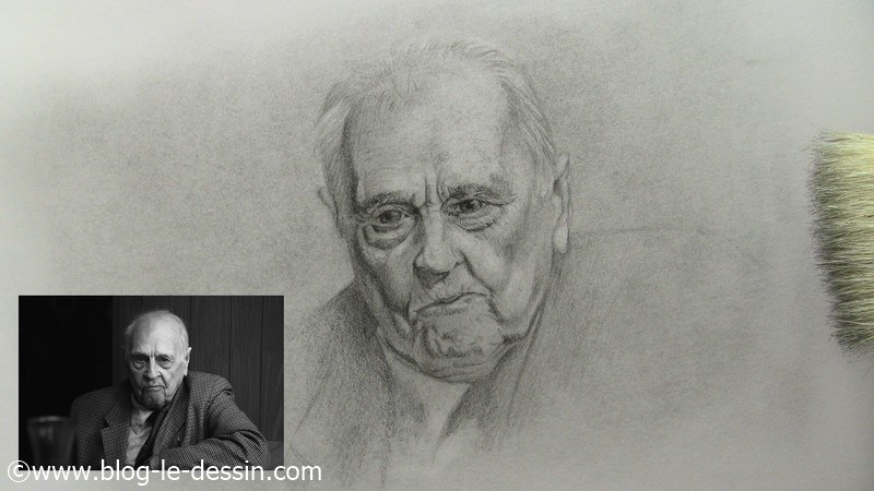 comment dessiner un vieil homme apres utilisation crayon perfection