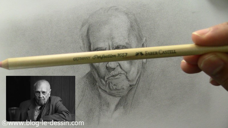 comment dessiner un vieil homme utiliser le crayon perfection