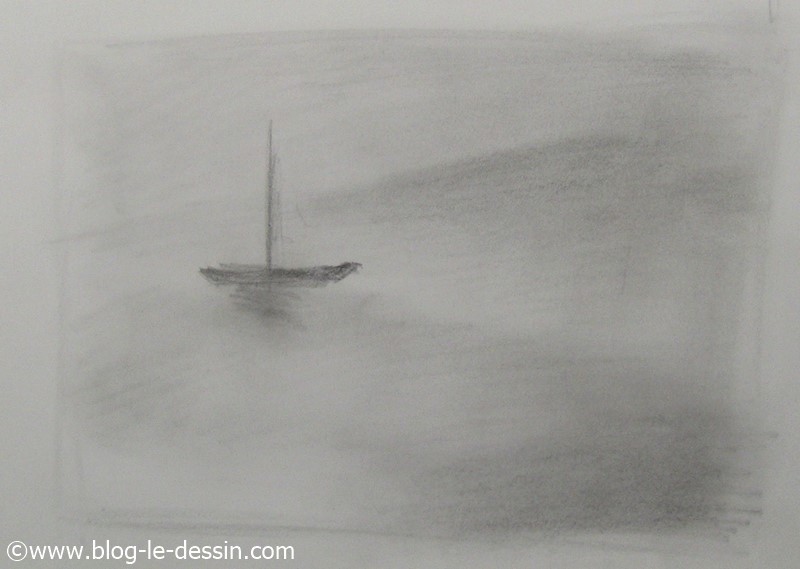 dessiner de la brume