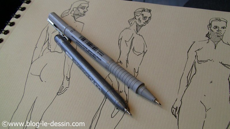 Illustration des deux feutres dont le Faber-Castell que je test dans cet article