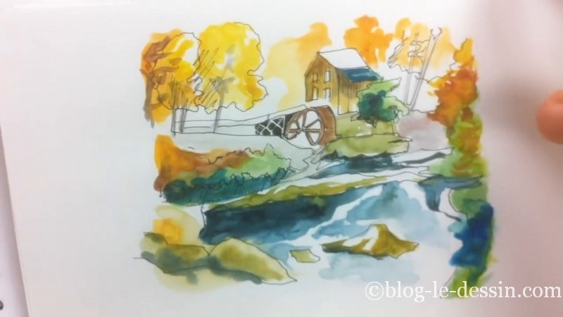 comment bien débuter l'aquarelle
