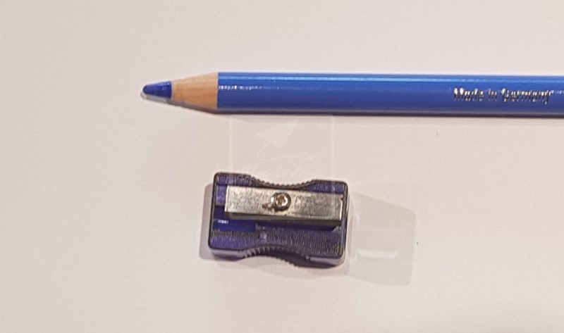 exemple d'un crayon taillé avec un taille crayon standard